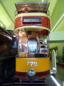 A double decker tram to Maryhill by Kim Traynor licensed under CC-BY-SA-3.0.